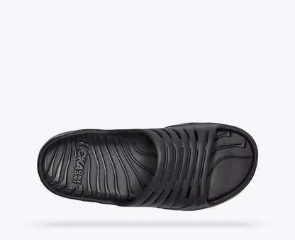  Unisex HOKA ORA Recovery Slide - 1134527-BLK