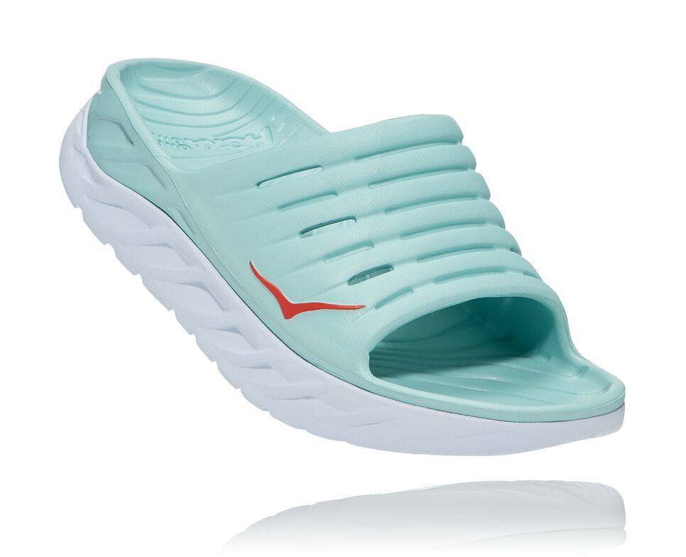  Women's HOKA Ora Recovery Slide - 1099674-EBWH