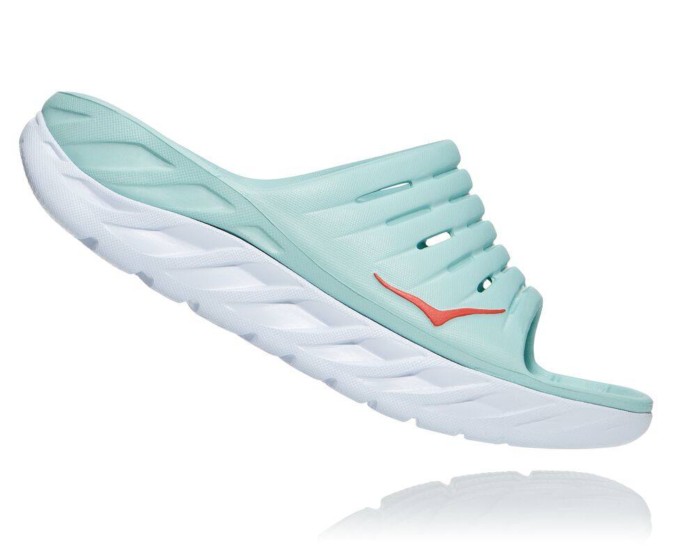  Women's HOKA Ora Recovery Slide - 1099674-EBWH