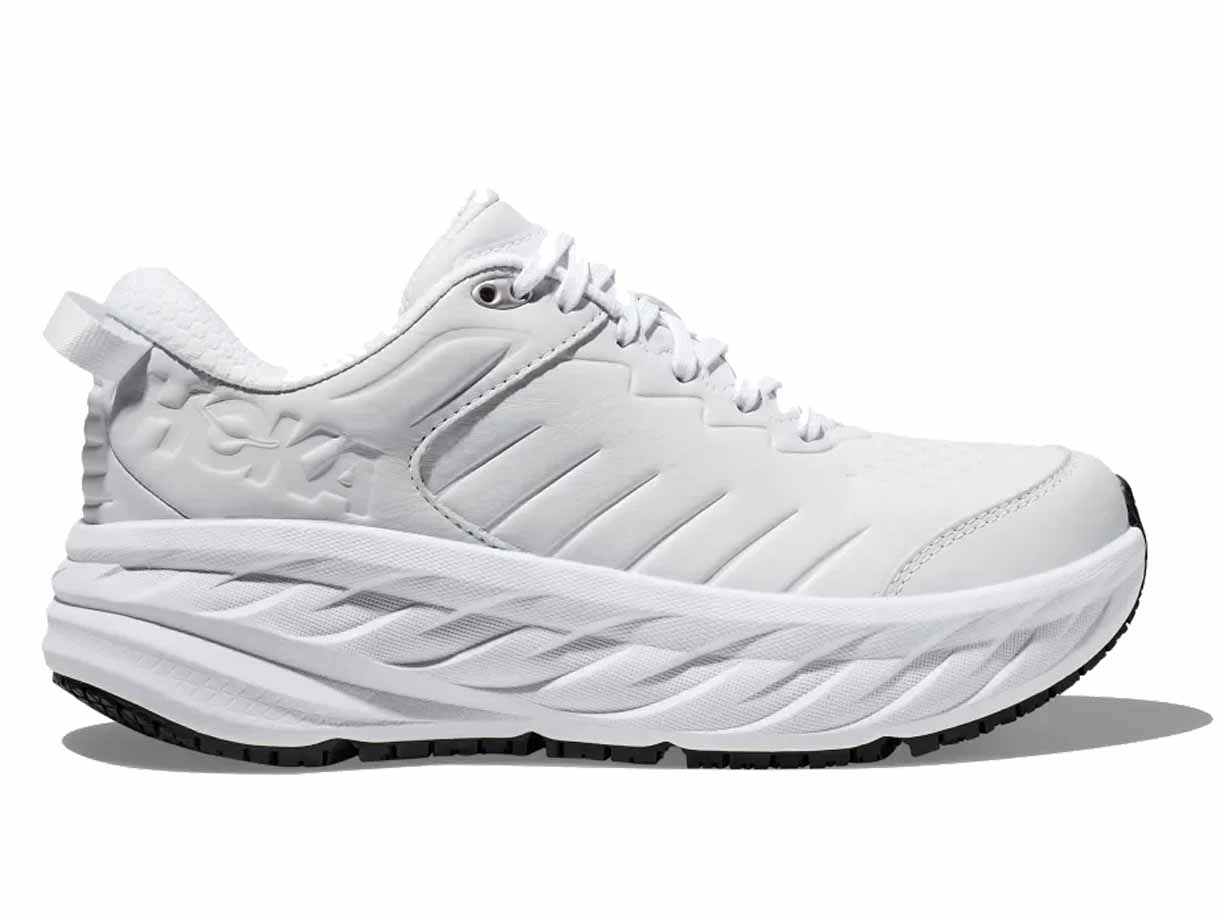  Women's HOKA Bondi Slip-Resistant - 1110521-WHT