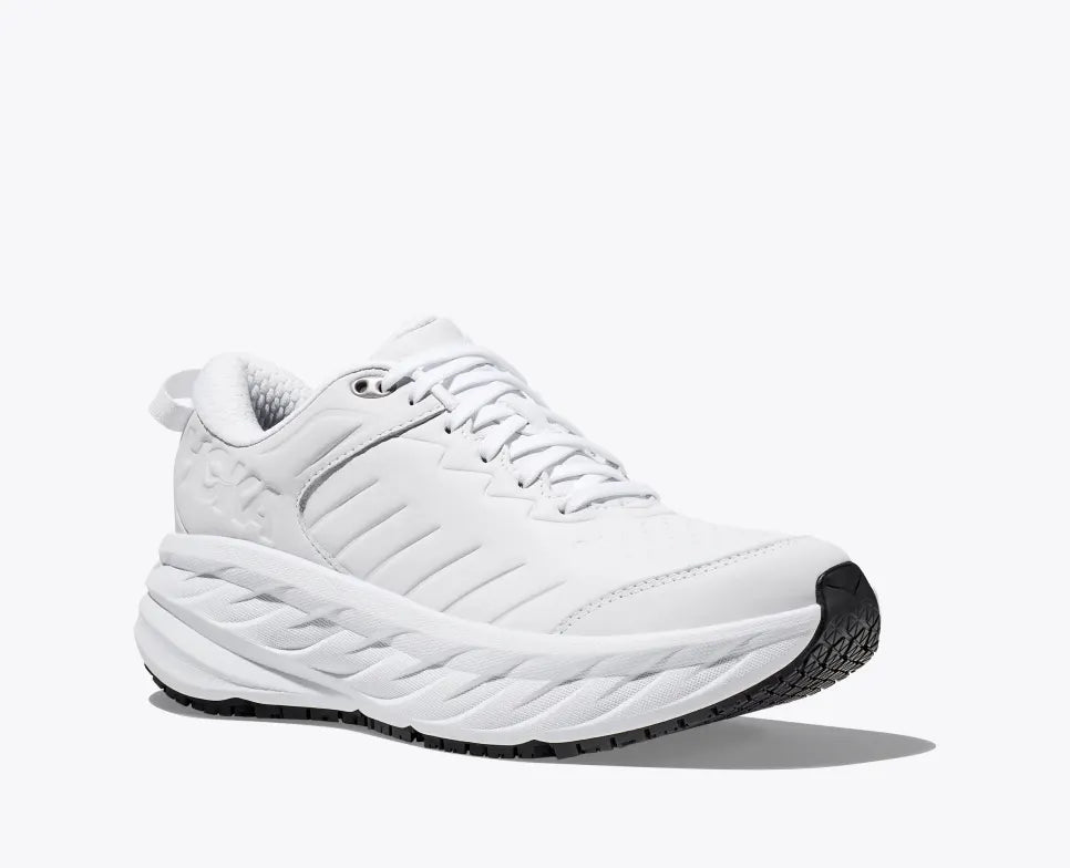  Women's HOKA Bondi Slip-Resistant - 1110521-WHT