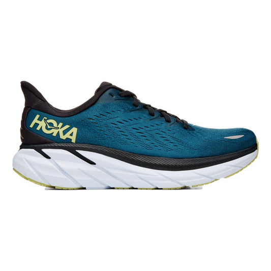  Men's HOKA Clifton 8 (Wide - 2E) - 1121374-BCBT