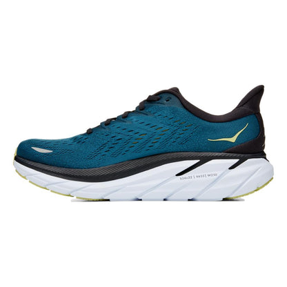  Men's HOKA Clifton 8 (Wide - 2E) - 1121374-BCBT