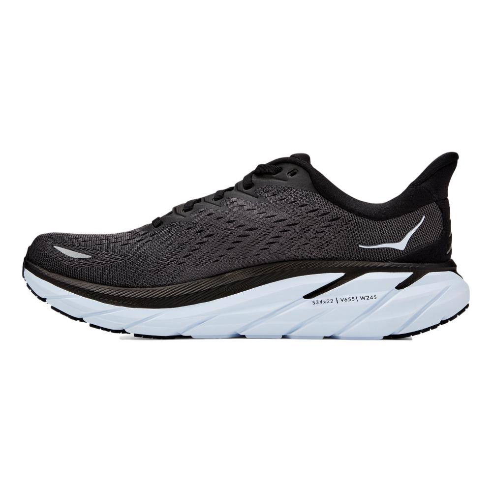  Men's HOKA Clifton 8 (Wide - 2E) - 1121374-BWHT