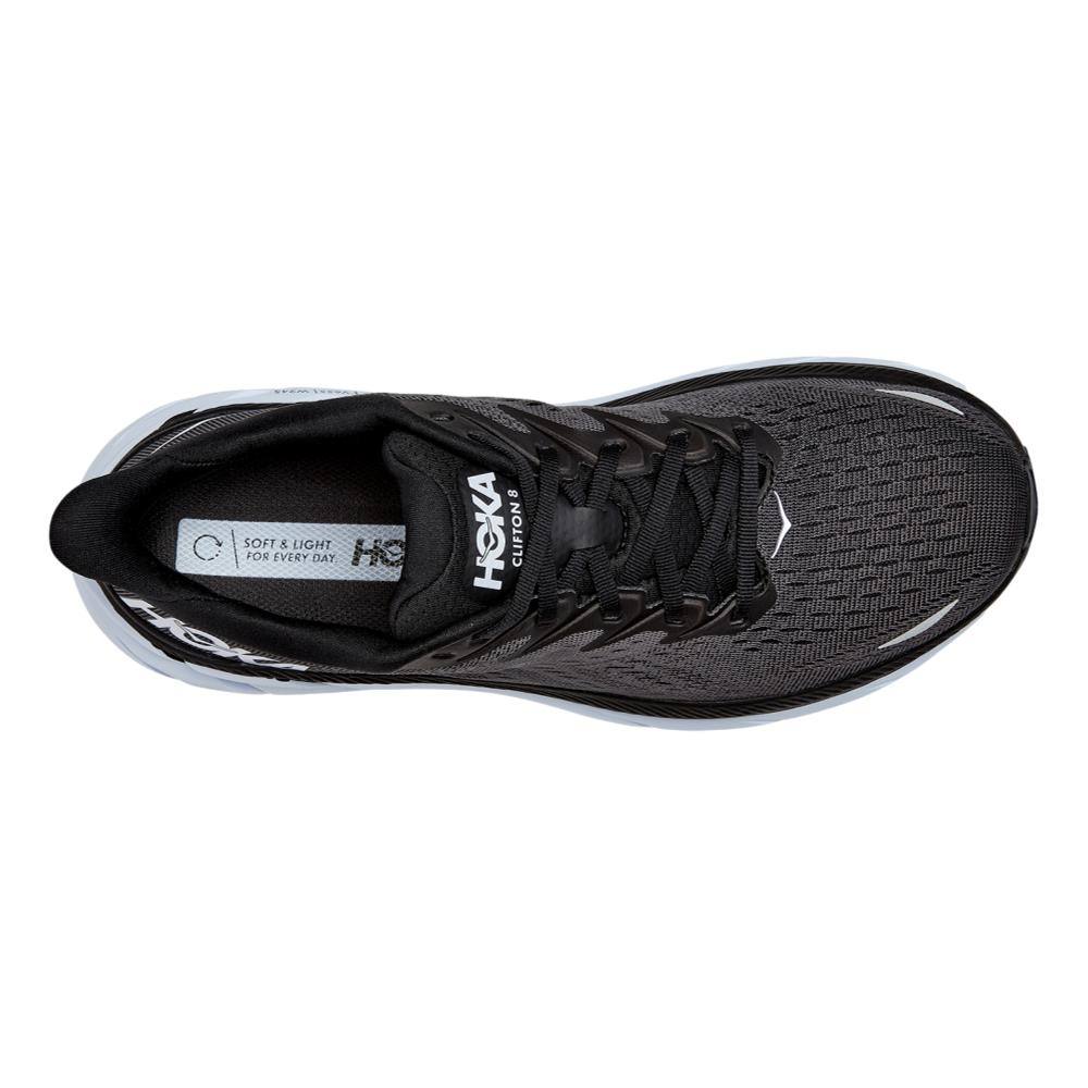  Men's HOKA Clifton 8 (Wide - 2E) - 1121374-BWHT