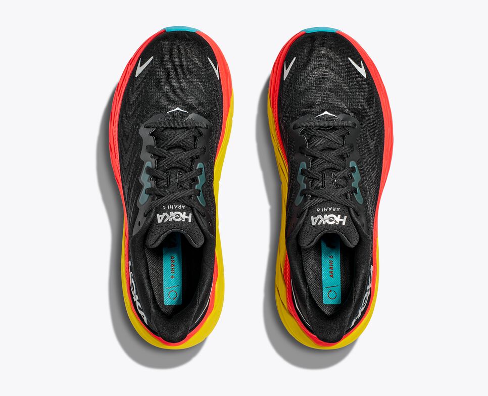  Men's HOKA Arahi 6 - 1123194-BFLM