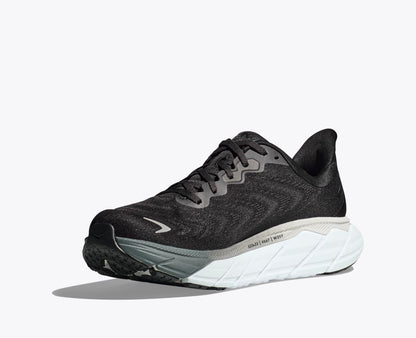  Men's HOKA Arahi 6 (Wide - 2E) - 1123196-BWHT