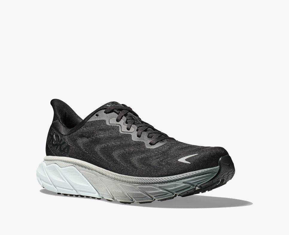  Men's HOKA Arahi 6 (Wide - 2E) - 1123196-BWHT