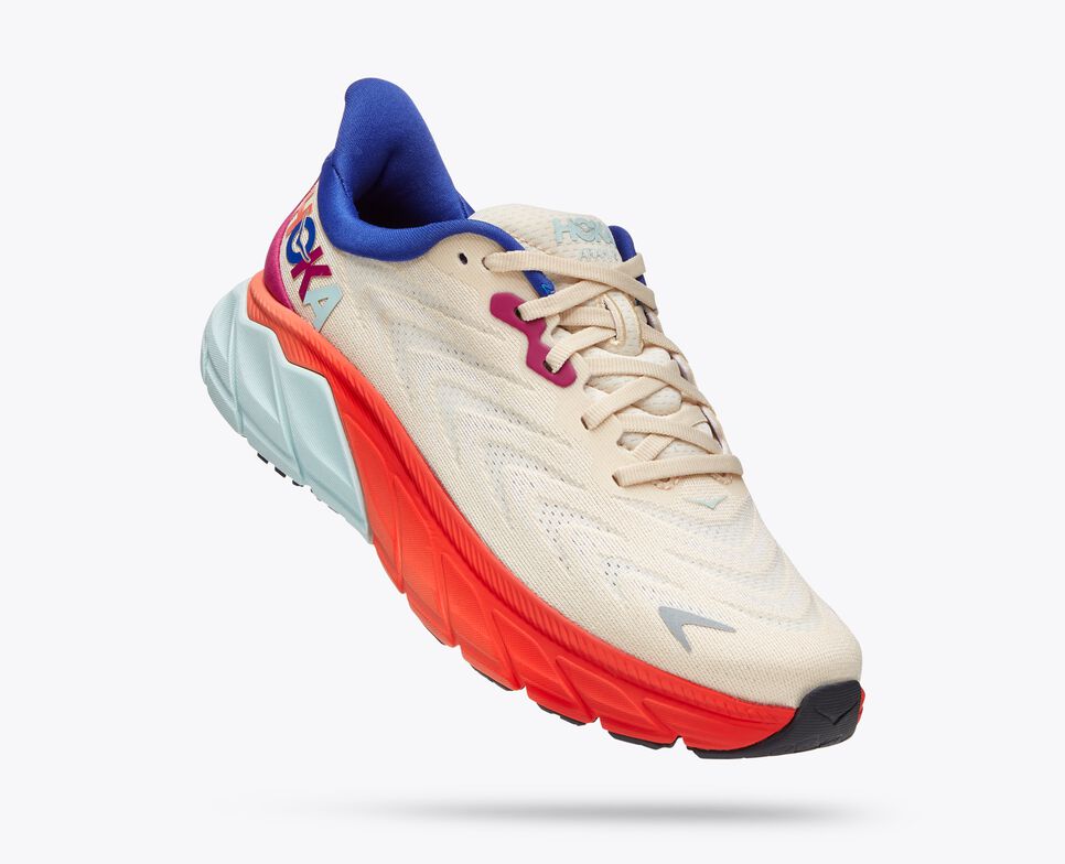  Women's HOKA Arahi 6 - ST/ART Pack - 1123195-SBFS