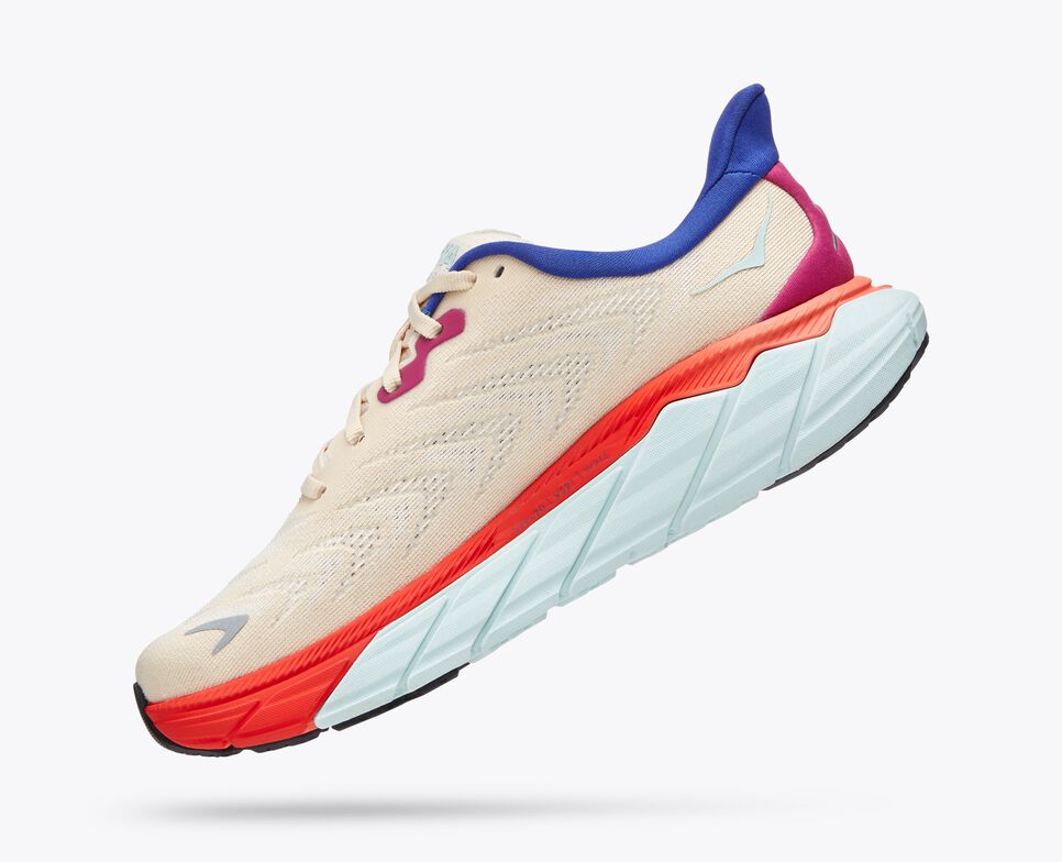  Women's HOKA Arahi 6 - ST/ART Pack - 1123195-SBFS
