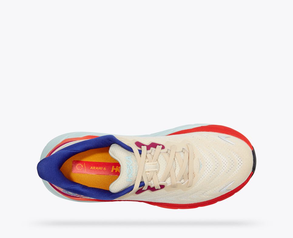  Women's HOKA Arahi 6 - ST/ART Pack - 1123195-SBFS