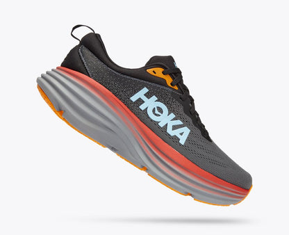  Men's HOKA Bondi 8 (Wide - 2E) - 1127953-ACTL