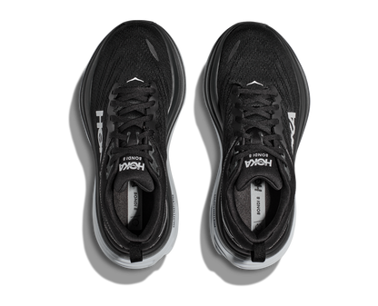 Men's HOKA Bondi 8 (Wide - 2E) - 1127953-BWHT