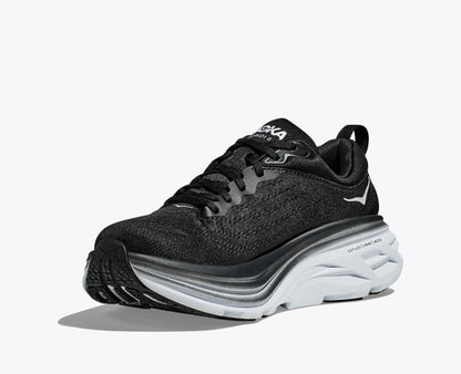 Men's HOKA Bondi 8 (Extra Wide - 4E) - 1127955-BWHT