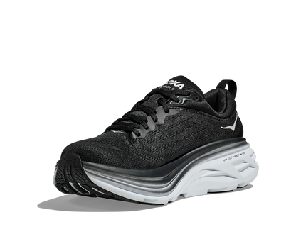  Men's HOKA Bondi 8 (Wide - 2E) - 1127953-BWHT