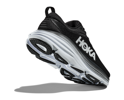 Men's HOKA Bondi 8 (Wide - 2E) - 1127953-BWHT