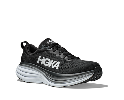  Men's HOKA Bondi 8 (Wide - 2E) - 1127953-BWHT