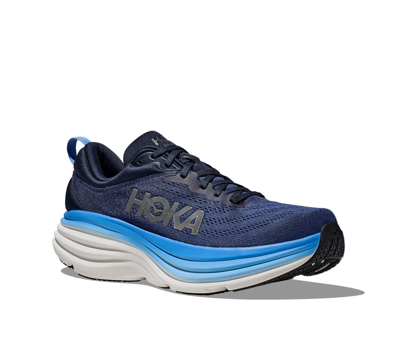  Men's HOKA Bondi 8 (Wide - 2E) - 1127953-OSAA