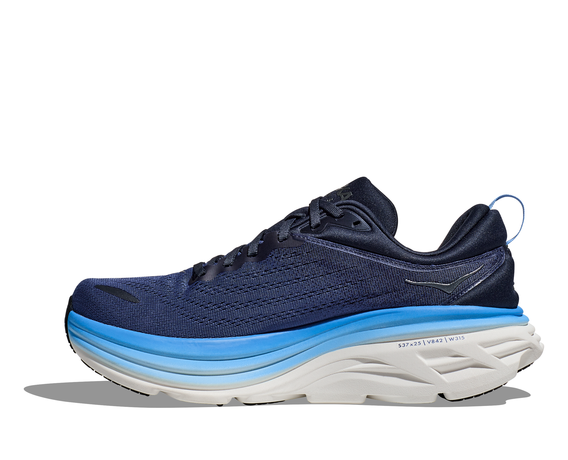 Men's HOKA Bondi 8 (Wide - 2E) - 1127953-OSAA