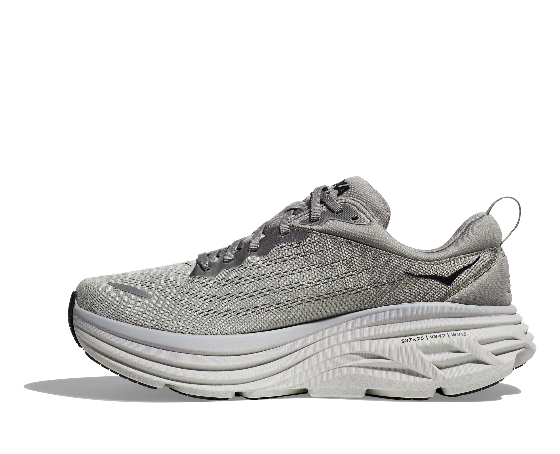  Men's HOKA Bondi 8 (Extra Wide - 4E) - 1127955-SHMS