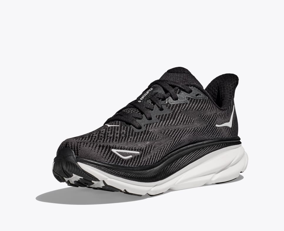  Women's HOKA Clifton 9 (Wide - D) - 1132211-BWHT