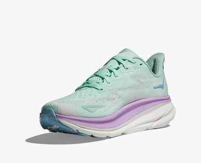  Women's HOKA Clifton 9 (Wide - D) - 1132211-SOLM