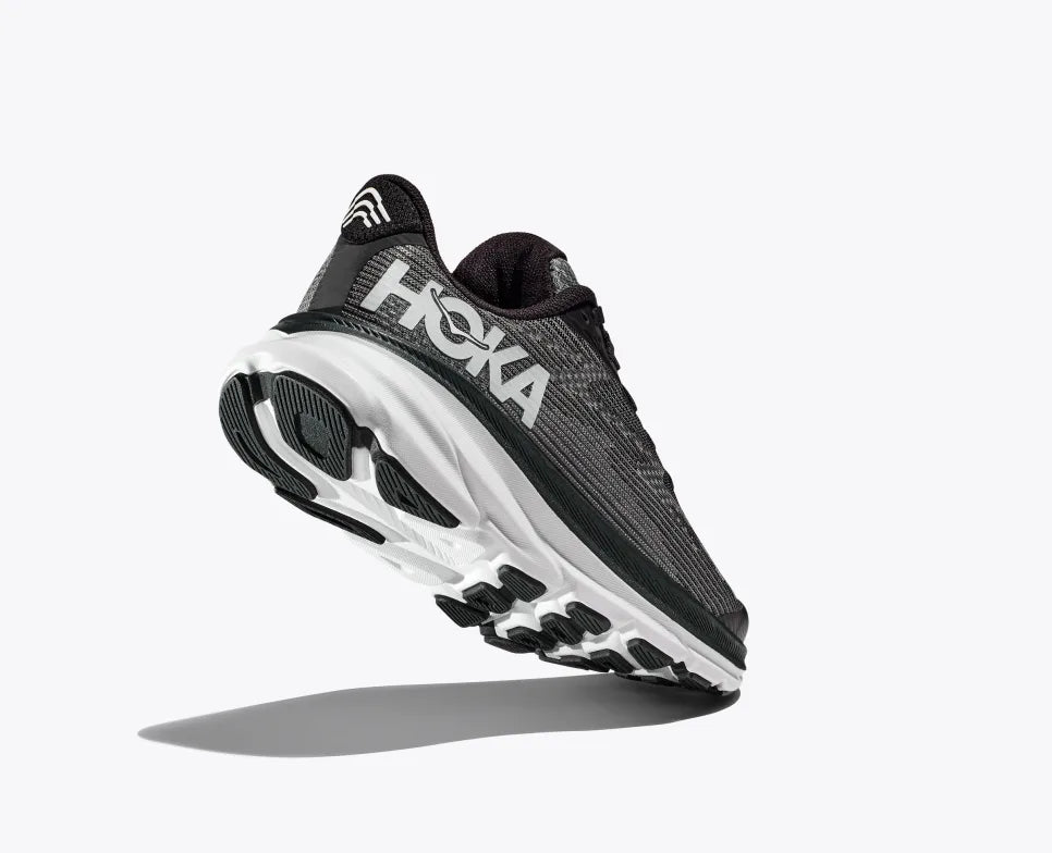  Kid's HOKA Clifton 9 - 1131170-BWHT
