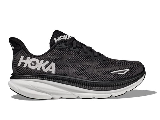  Women's HOKA Clifton 9 (Wide - D) - 1132211-BWHT