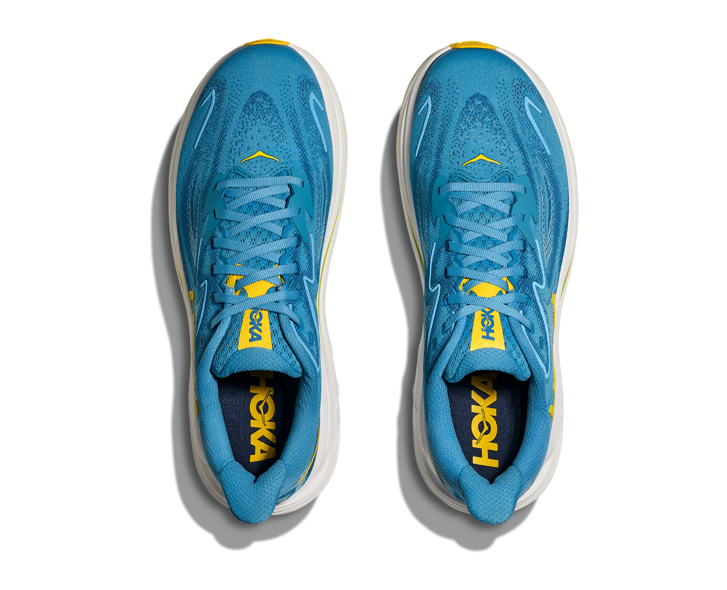  Men's HOKA Clifton 10 (Wide - 2E) - 1162032-ALF
