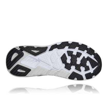  Men's HOKA Arahi 5 (Wide - 2E) - 1115011-BWHT