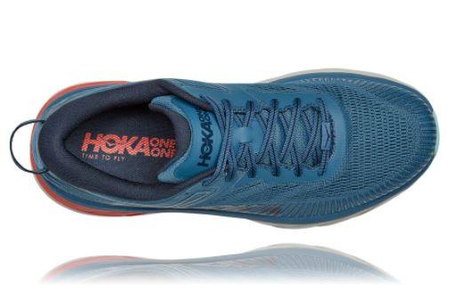  Men's HOKA Bondi 7 (Wide - 2E) - 1110530-RTOS