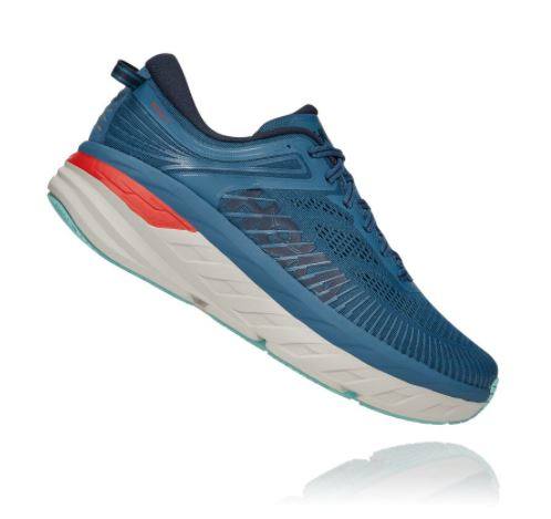  Men's HOKA Bondi 7 (Wide - 2E) - 1110530-RTOS